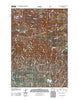 Mount Pisgah Oregon Historical topographic map, 1:24000 scale, 7.5 X 7.5 Minute, Year 2011