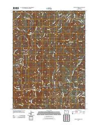 Mount Reuben Oregon Historical topographic map, 1:24000 scale, 7.5 X 7.5 Minute, Year 2011