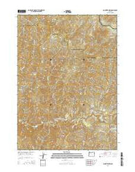 Mount Reuben Oregon Current topographic map, 1:24000 scale, 7.5 X 7.5 Minute, Year 2014