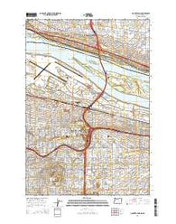 Mount Tabor Oregon Current topographic map, 1:24000 scale, 7.5 X 7.5 Minute, Year 2014