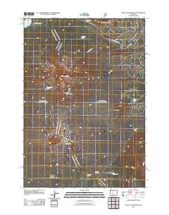 Mount Washington Oregon Historical topographic map, 1:24000 scale, 7.5 X 7.5 Minute, Year 2011