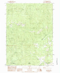 Mt. Ashland Oregon Historical topographic map, 1:24000 scale, 7.5 X 7.5 Minute, Year 1983