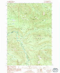 Mt. Bruno Oregon Historical topographic map, 1:24000 scale, 7.5 X 7.5 Minute, Year 1988