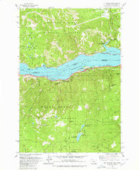 Mt. Defiance Oregon Historical topographic map, 1:24000 scale, 7.5 X 7.5 Minute, Year 1979