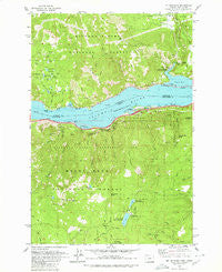 Mt. Defiance Oregon Historical topographic map, 1:24000 scale, 7.5 X 7.5 Minute, Year 1979