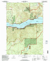 Mt. Defiance Oregon Historical topographic map, 1:24000 scale, 7.5 X 7.5 Minute, Year 1994