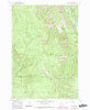 Mt. Fanny Oregon Historical topographic map, 1:24000 scale, 7.5 X 7.5 Minute, Year 1965