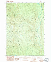 Mt. Lowe Oregon Historical topographic map, 1:24000 scale, 7.5 X 7.5 Minute, Year 1986