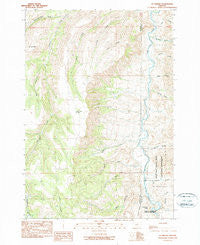 Mt. Misery Oregon Historical topographic map, 1:24000 scale, 7.5 X 7.5 Minute, Year 1990
