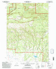 Mt. Pisgah Oregon Historical topographic map, 1:24000 scale, 7.5 X 7.5 Minute, Year 1992