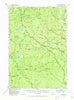 Mt. Wilson Oregon Historical topographic map, 1:62500 scale, 15 X 15 Minute, Year 1956