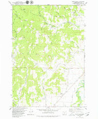 Muddy Valley Oregon Historical topographic map, 1:24000 scale, 7.5 X 7.5 Minute, Year 1979