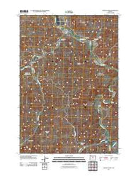 Muddy Ranch Oregon Historical topographic map, 1:24000 scale, 7.5 X 7.5 Minute, Year 2011