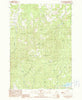 Mule Deer Ridge Oregon Historical topographic map, 1:24000 scale, 7.5 X 7.5 Minute, Year 1990