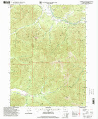 Murphy Mountain Oregon Historical topographic map, 1:24000 scale, 7.5 X 7.5 Minute, Year 1996