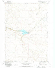 Murphy Waterholes NE Oregon Historical topographic map, 1:24000 scale, 7.5 X 7.5 Minute, Year 1971