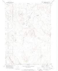 Murphy Waterholes Oregon Historical topographic map, 1:24000 scale, 7.5 X 7.5 Minute, Year 1971
