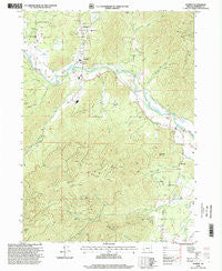 Murphy Oregon Historical topographic map, 1:24000 scale, 7.5 X 7.5 Minute, Year 1996