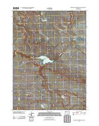 Murphy Waterholes NE Oregon Historical topographic map, 1:24000 scale, 7.5 X 7.5 Minute, Year 2011