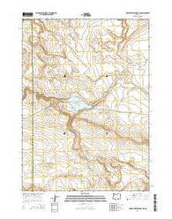 Murphy Waterholes NE Oregon Current topographic map, 1:24000 scale, 7.5 X 7.5 Minute, Year 2014