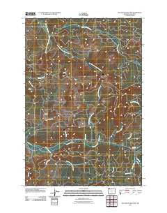 Necanicum Junction Oregon Historical topographic map, 1:24000 scale, 7.5 X 7.5 Minute, Year 2011
