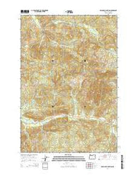 Necanicum Junction Oregon Current topographic map, 1:24000 scale, 7.5 X 7.5 Minute, Year 2014
