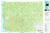 Nehalem River Oregon Historical topographic map, 1:100000 scale, 30 X 60 Minute, Year 1979