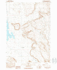 New Princeton Oregon Historical topographic map, 1:24000 scale, 7.5 X 7.5 Minute, Year 1990