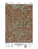 Nimrod Oregon Historical topographic map, 1:24000 scale, 7.5 X 7.5 Minute, Year 2011