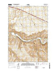 Nolin Oregon Current topographic map, 1:24000 scale, 7.5 X 7.5 Minute, Year 2014