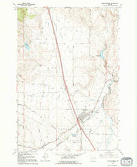 North Powder Oregon Historical topographic map, 1:24000 scale, 7.5 X 7.5 Minute, Year 1994