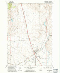 North Powder Oregon Historical topographic map, 1:24000 scale, 7.5 X 7.5 Minute, Year 1994