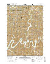 North Fork Oregon Current topographic map, 1:24000 scale, 7.5 X 7.5 Minute, Year 2014