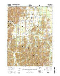 O'Brien Oregon Current topographic map, 1:24000 scale, 7.5 X 7.5 Minute, Year 2014