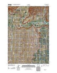 O'Neil Oregon Historical topographic map, 1:24000 scale, 7.5 X 7.5 Minute, Year 2011
