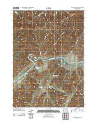 Oak Creek Valley Oregon Historical topographic map, 1:24000 scale, 7.5 X 7.5 Minute, Year 2011