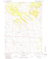Oakerman Lakes Oregon Historical topographic map, 1:24000 scale, 7.5 X 7.5 Minute, Year 1981