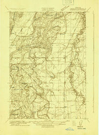 Oakville Oregon Historical topographic map, 1:31680 scale, 7.5 X 7.5 Minute, Year 1913