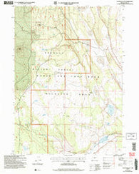 Oatman Flat Oregon Historical topographic map, 1:24000 scale, 7.5 X 7.5 Minute, Year 2004