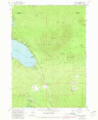 Odell Lake Oregon Historical topographic map, 1:24000 scale, 7.5 X 7.5 Minute, Year 1967