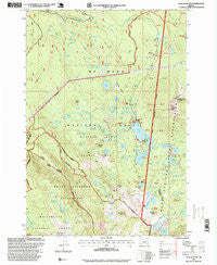 Olallie Butte Oregon Historical topographic map, 1:24000 scale, 7.5 X 7.5 Minute, Year 1997