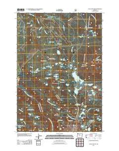 Olallie Butte Oregon Historical topographic map, 1:24000 scale, 7.5 X 7.5 Minute, Year 2011