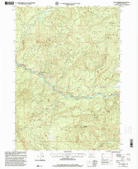 Old Fairview Oregon Historical topographic map, 1:24000 scale, 7.5 X 7.5 Minute, Year 1997