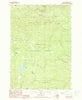 Olive Lake Oregon Historical topographic map, 1:24000 scale, 7.5 X 7.5 Minute, Year 1988