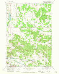 Onehorse Slough Oregon Historical topographic map, 1:24000 scale, 7.5 X 7.5 Minute, Year 1969