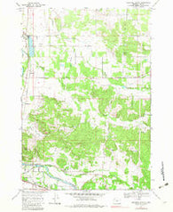 Onehorse Slough Oregon Historical topographic map, 1:24000 scale, 7.5 X 7.5 Minute, Year 1969