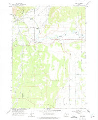 Oneil Oregon Historical topographic map, 1:24000 scale, 7.5 X 7.5 Minute, Year 1962