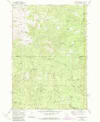 Opal Mountain Oregon Historical topographic map, 1:24000 scale, 7.5 X 7.5 Minute, Year 1968