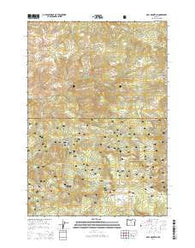 Opal Mountain Oregon Current topographic map, 1:24000 scale, 7.5 X 7.5 Minute, Year 2014