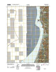 Ophir Oregon Historical topographic map, 1:24000 scale, 7.5 X 7.5 Minute, Year 2011